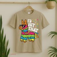 Id Hit That Pinata Cinco De Mayo Funny Fiesta 5 De Mayo T-Shirt thumb 2