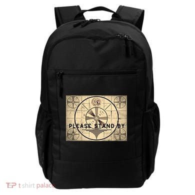 Indian Head TV Test Pattern Old Television Color Bars Backpack
