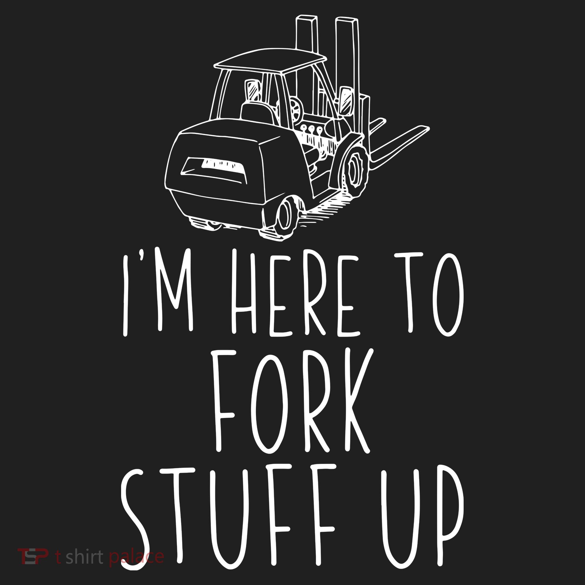 Im Here To Fork Stuff Up Certified Forklift Operator Beanie