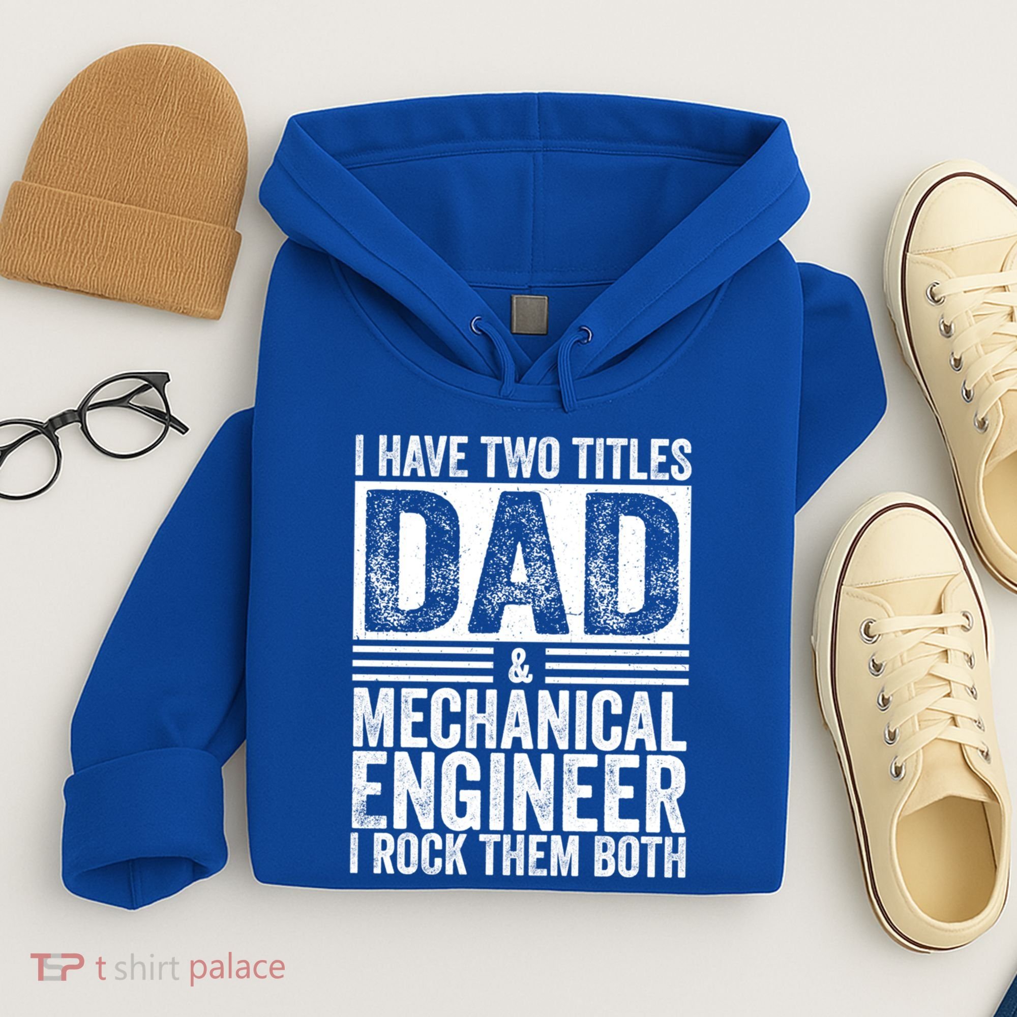 I Have Two Titles Dad And Mechanical Engineer FatherS Day Gift Hoodie