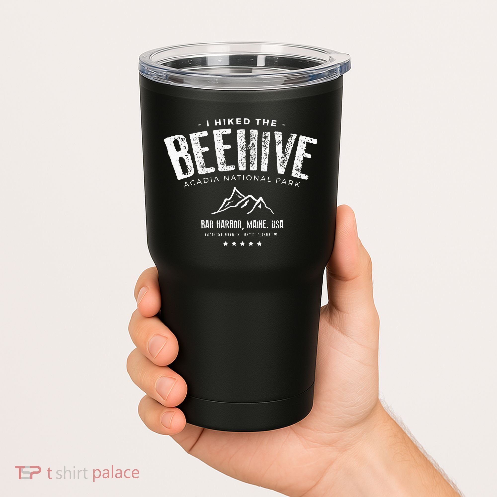 I Hiked The Beehive Trail Acadia National Park Tumbler