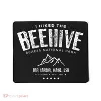 I Hiked The Beehive Trail Acadia National Park Mousepad thumb 0