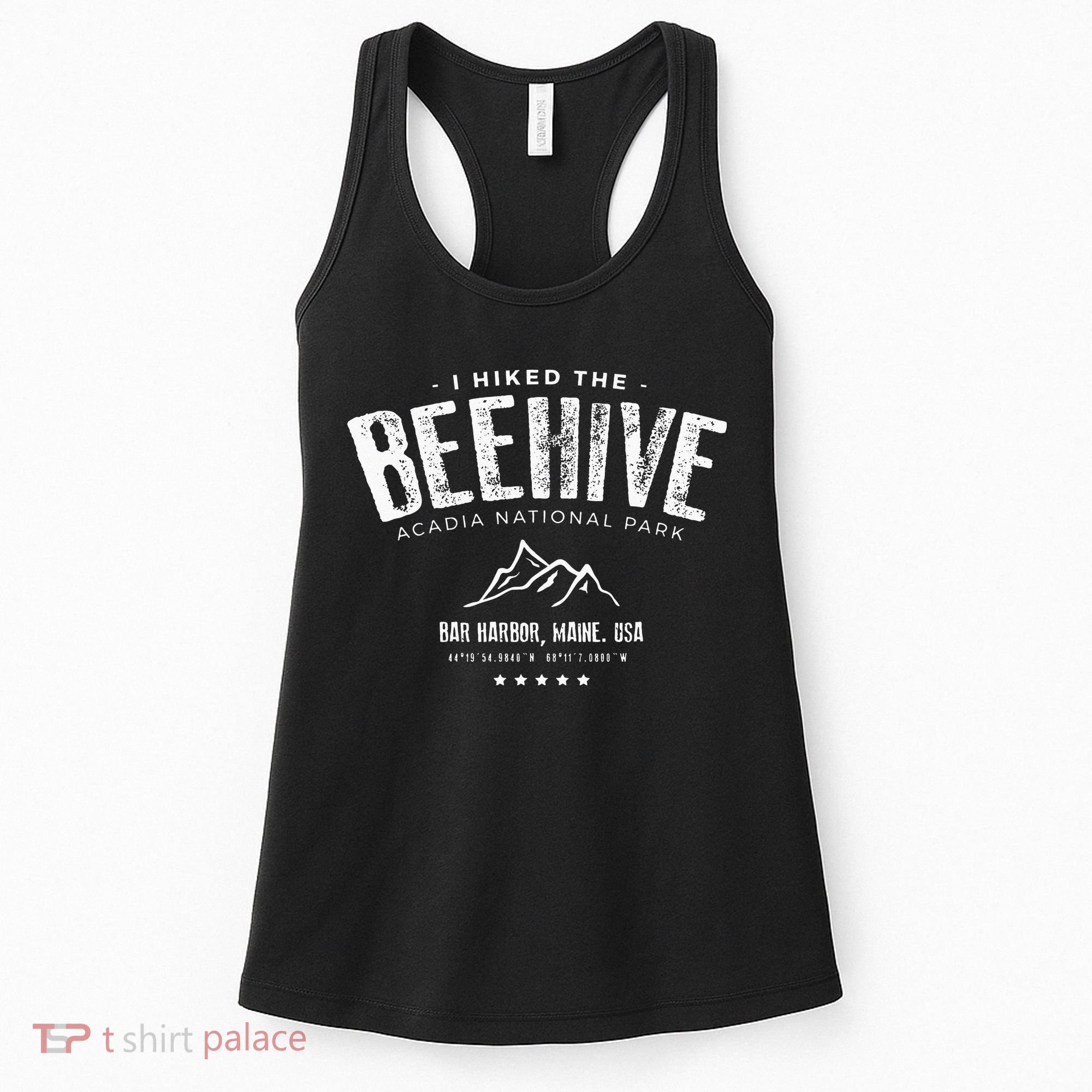 I Hiked The Beehive Trail Acadia National Park Women's Tank Top