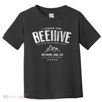 I Hiked The Beehive Trail Acadia National Park Toddler T-Shirt thumb 0