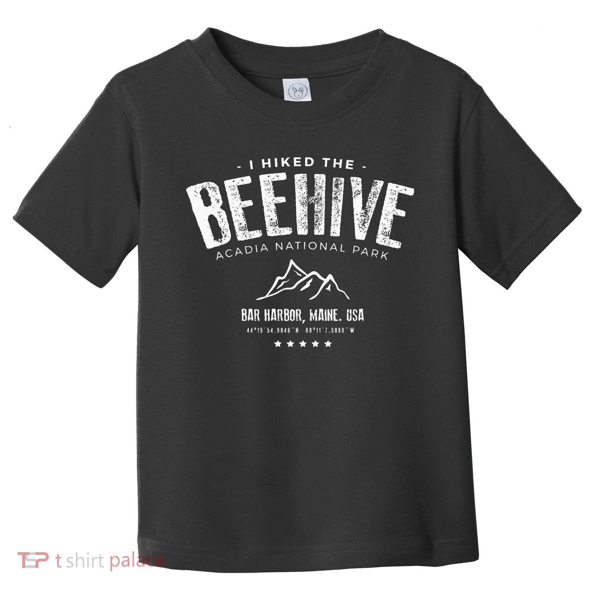 I Hiked The Beehive Trail Acadia National Park Toddler T-Shirt