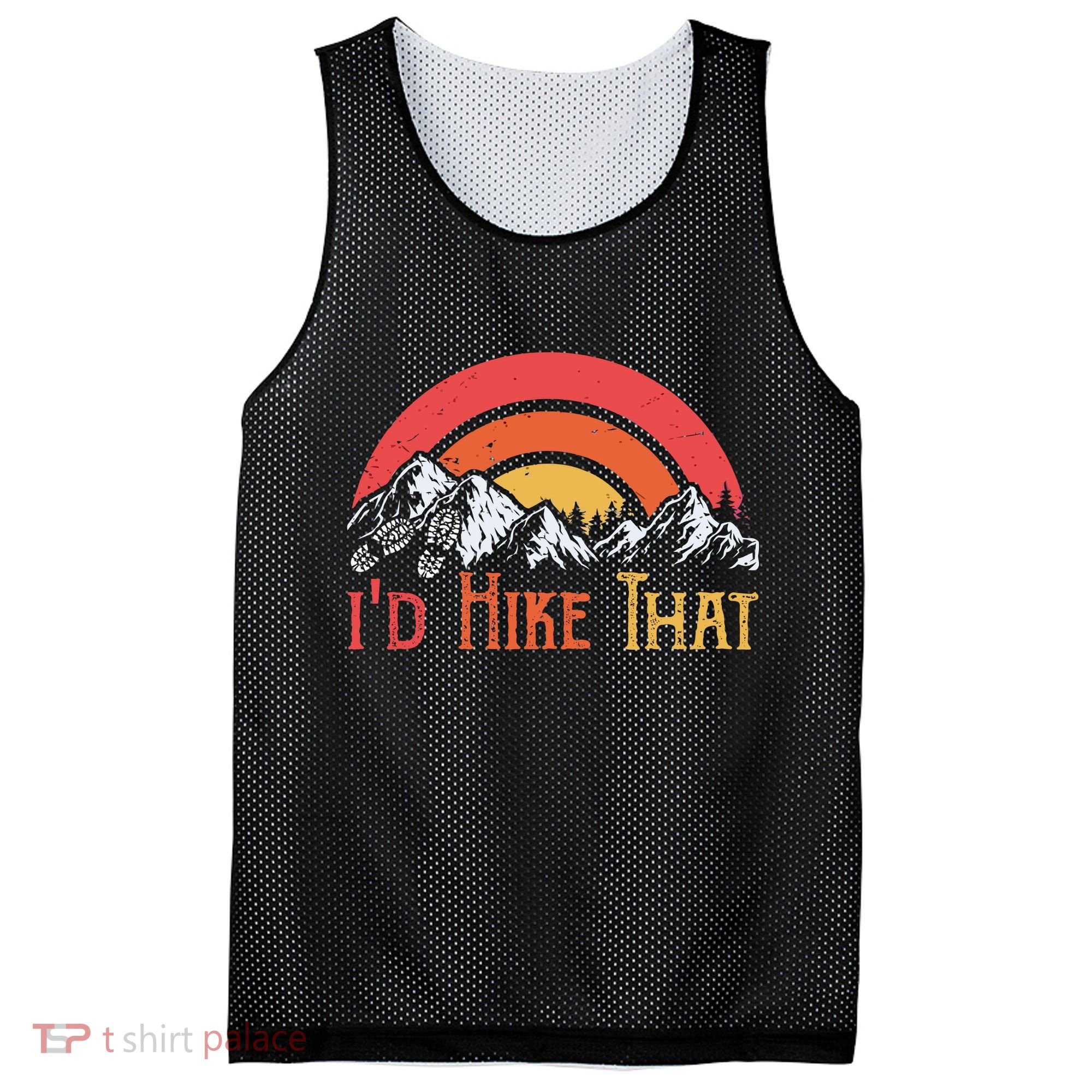 Id Hiker That Mesh Reversible Basketball Jersey Tank