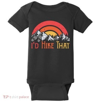 Id Hiker That Baby Bodysuit
