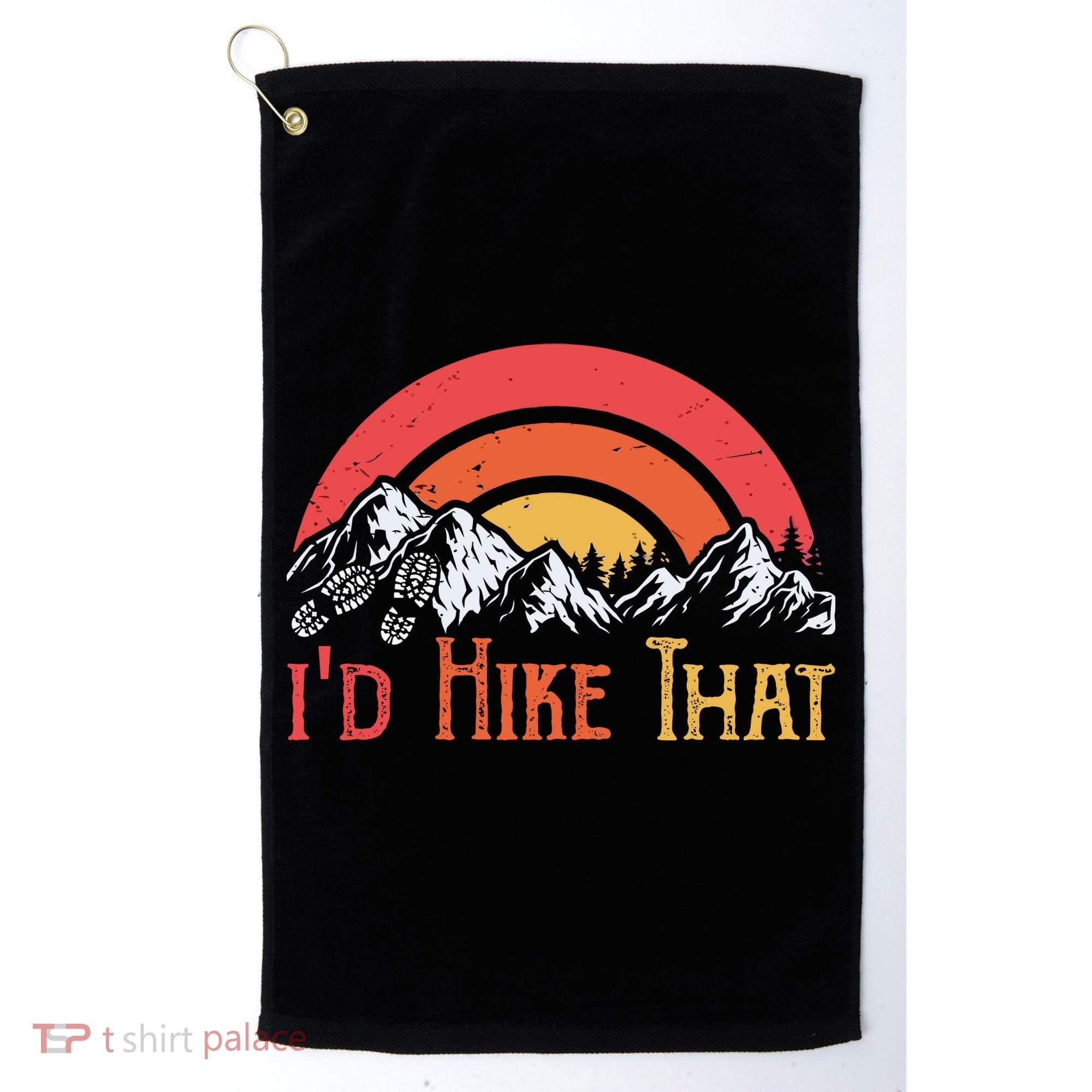 Id Hiker That Golf Towel