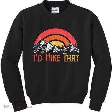 Id Hiker That Kids Sweatshirt