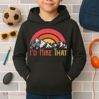 Id Hiker That Kids Hoodie thumb 2