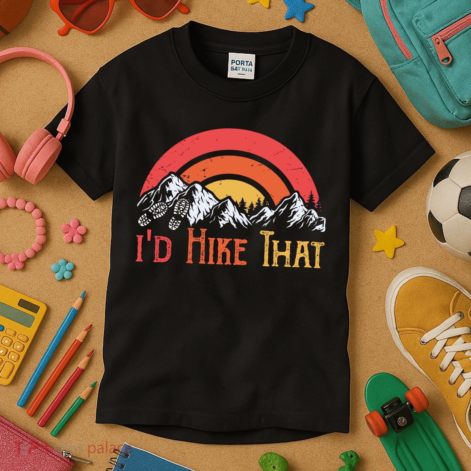 Id Hiker That Kids T-Shirt