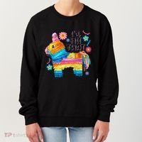 Id Hit That Funny Mexican Llama Pinata Women's Sweatshirt thumb 0