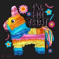 Id Hit That Funny Mexican Llama Pinata Women's Sweatshirt thumb 2
