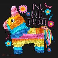 Id Hit That Funny Mexican Llama Pinata Backpack thumb 2