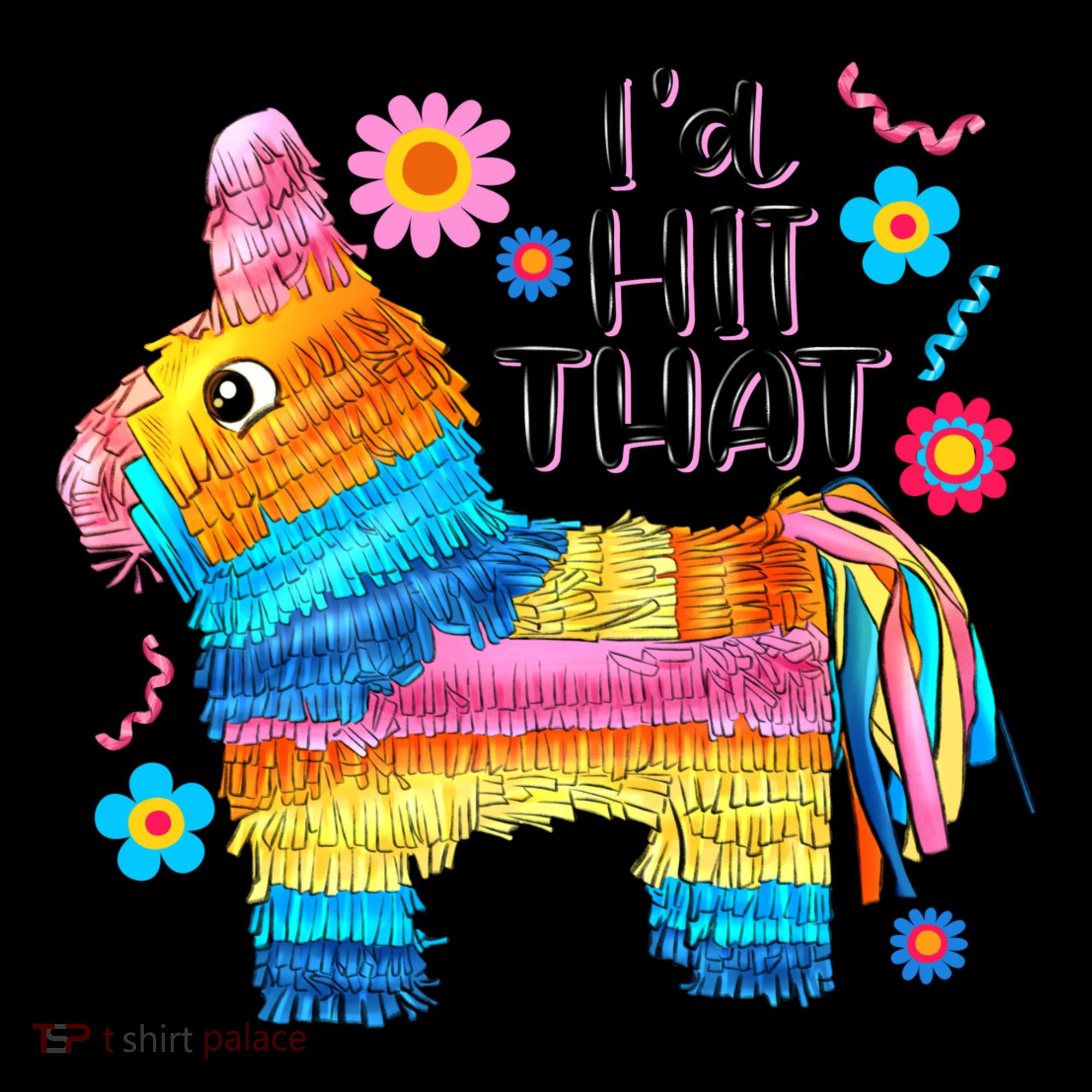Id Hit That Funny Mexican Llama Pinata Toddler Hoodie