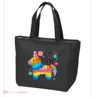 Id Hit That Funny Mexican Llama Pinata Tote Bag thumb 3