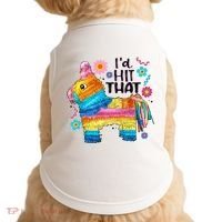 Id Hit That Funny Mexican Llama Pinata Doggie Tank thumb 0