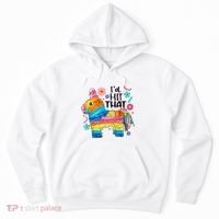 Id Hit That Funny Mexican Llama Pinata Hoodie thumb 0
