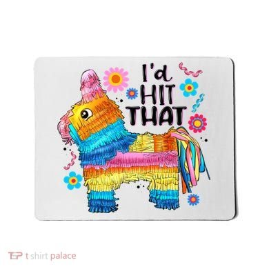 Id Hit That Funny Mexican Llama Pinata Mousepad