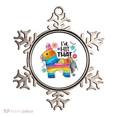 Id Hit That Funny Mexican Llama Pinata Ornament