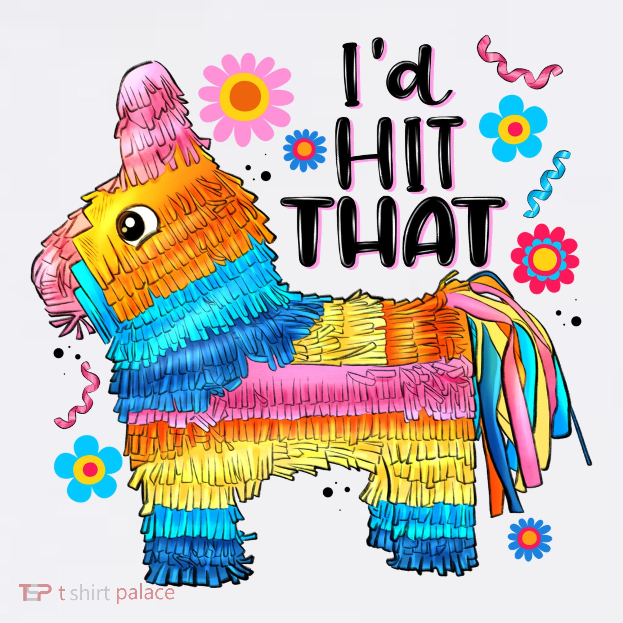 Id Hit That Funny Mexican Llama Pinata Ornament
