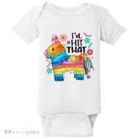 Id Hit That Funny Mexican Llama Pinata Baby Bodysuit thumb 0