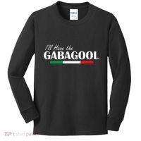 ILl Have The Gabagool Kids Long Sleeve Shirt thumb 0