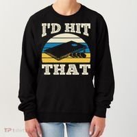 I'd Hit That Bag Bean Cornhole Women's Sweatshirt thumb 0