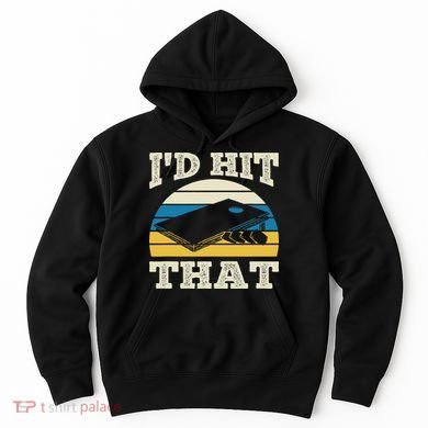 I'd Hit That Bag Bean Cornhole Hoodie