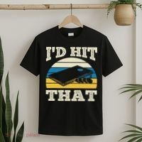 I'd Hit That Bag Bean Cornhole T-Shirt thumb 2