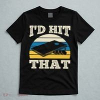 I'd Hit That Bag Bean Cornhole T-Shirt thumb 5
