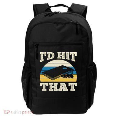 I'd Hit That Bag Bean Cornhole Backpack