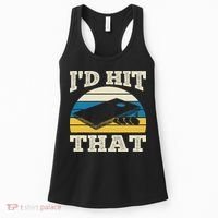I'd Hit That Bag Bean Cornhole Women's Tank Top thumb 0
