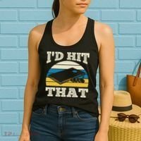 I'd Hit That Bag Bean Cornhole Women's Tank Top thumb 2