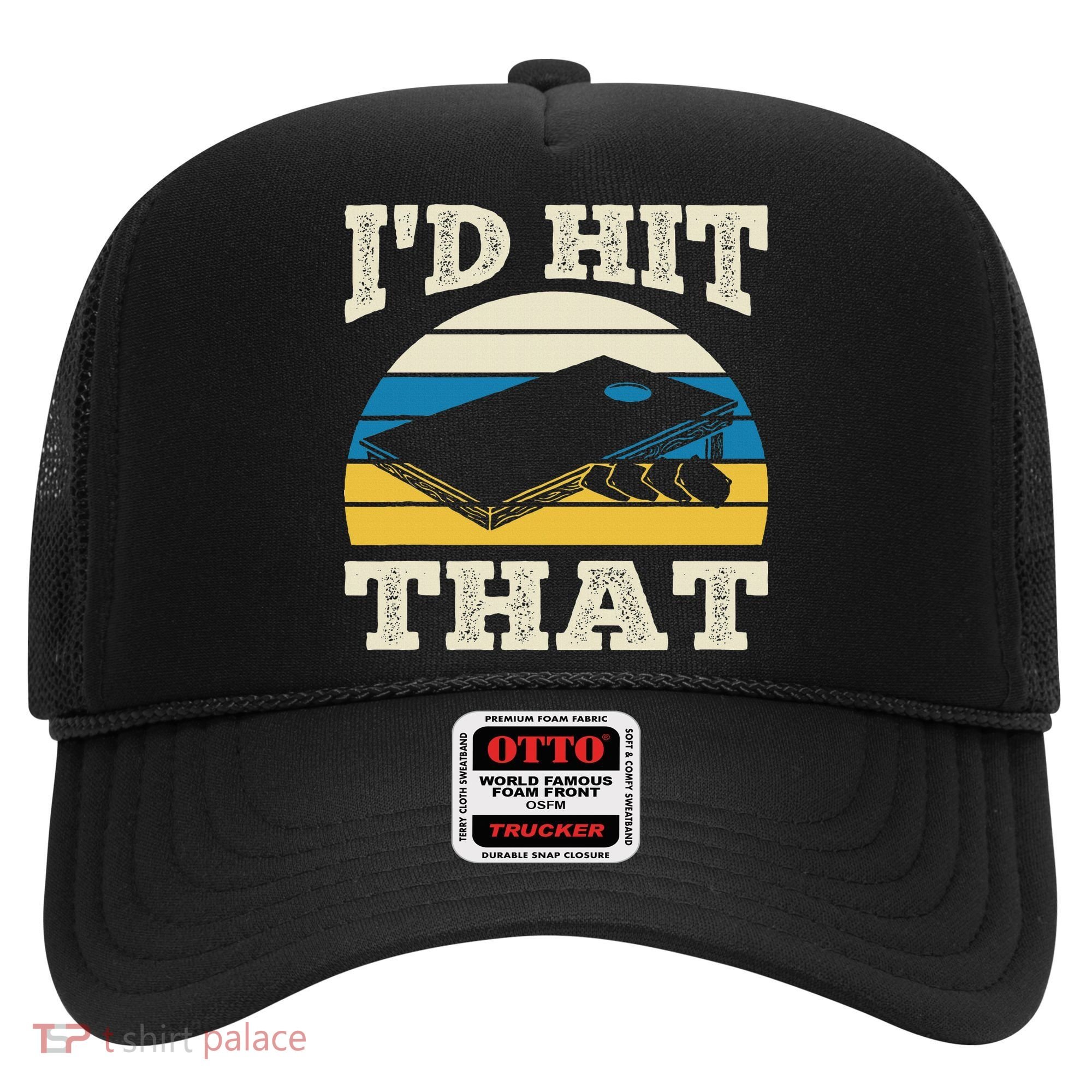 I'd Hit That Bag Bean Cornhole Hat