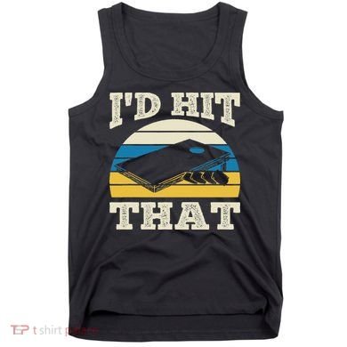 I'd Hit That Bag Bean Cornhole Tank Top