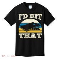 I'd Hit That Bag Bean Cornhole Kids T-Shirt thumb 0
