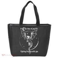 I Had The Time Of My Life Fighting Dragons With You Tote Bag thumb 0