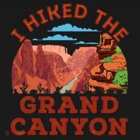 I Hiked The Grand Canyon Souvenir Hiker Hiking  Coaster thumb 2
