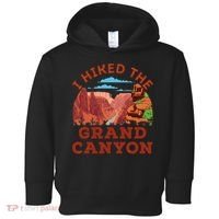 I Hiked The Grand Canyon Souvenir Hiker Hiking  Toddler Hoodie thumb 0
