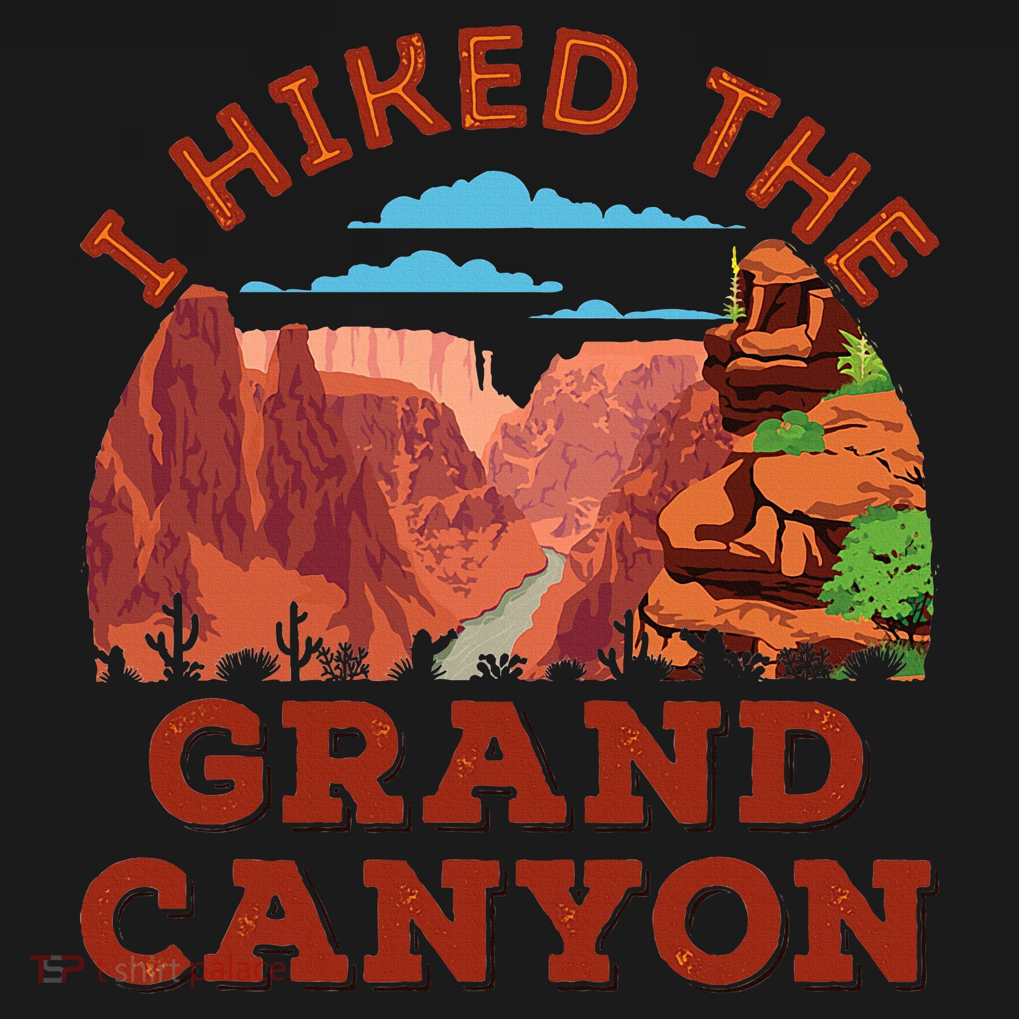 I Hiked The Grand Canyon Souvenir Hiker Hiking  Toddler Hoodie