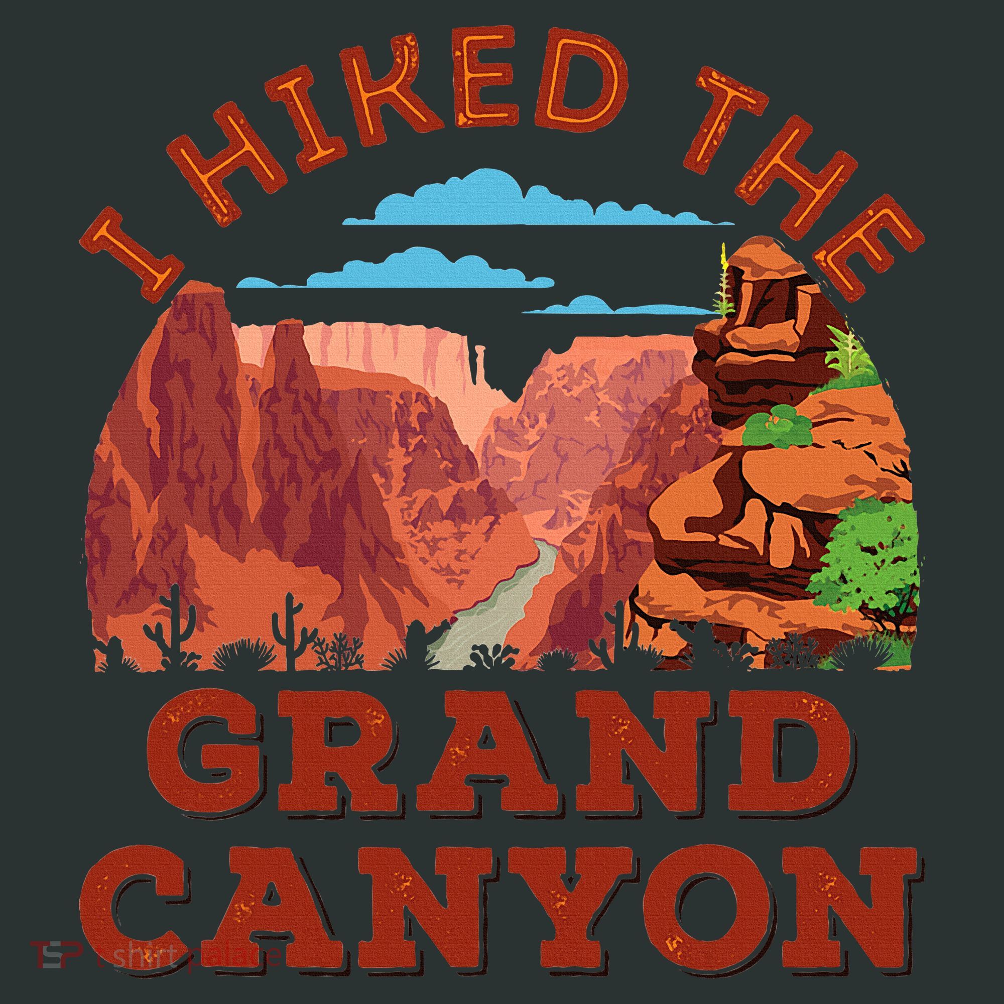 I Hiked The Grand Canyon Souvenir Hiker Hiking  Infant Baby Jersey Bodysuit