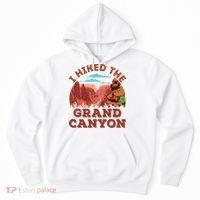 I Hiked The Grand Canyon Souvenir Hiker Hiking  Hoodie thumb 0
