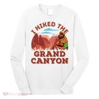 I Hiked The Grand Canyon Souvenir Hiker Hiking  Long Sleeve Shirt thumb 0