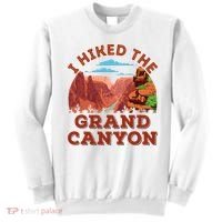 I Hiked The Grand Canyon Souvenir Hiker Hiking  Sweatshirt thumb 0