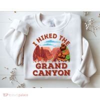 I Hiked The Grand Canyon Souvenir Hiker Hiking  Sweatshirt thumb 2