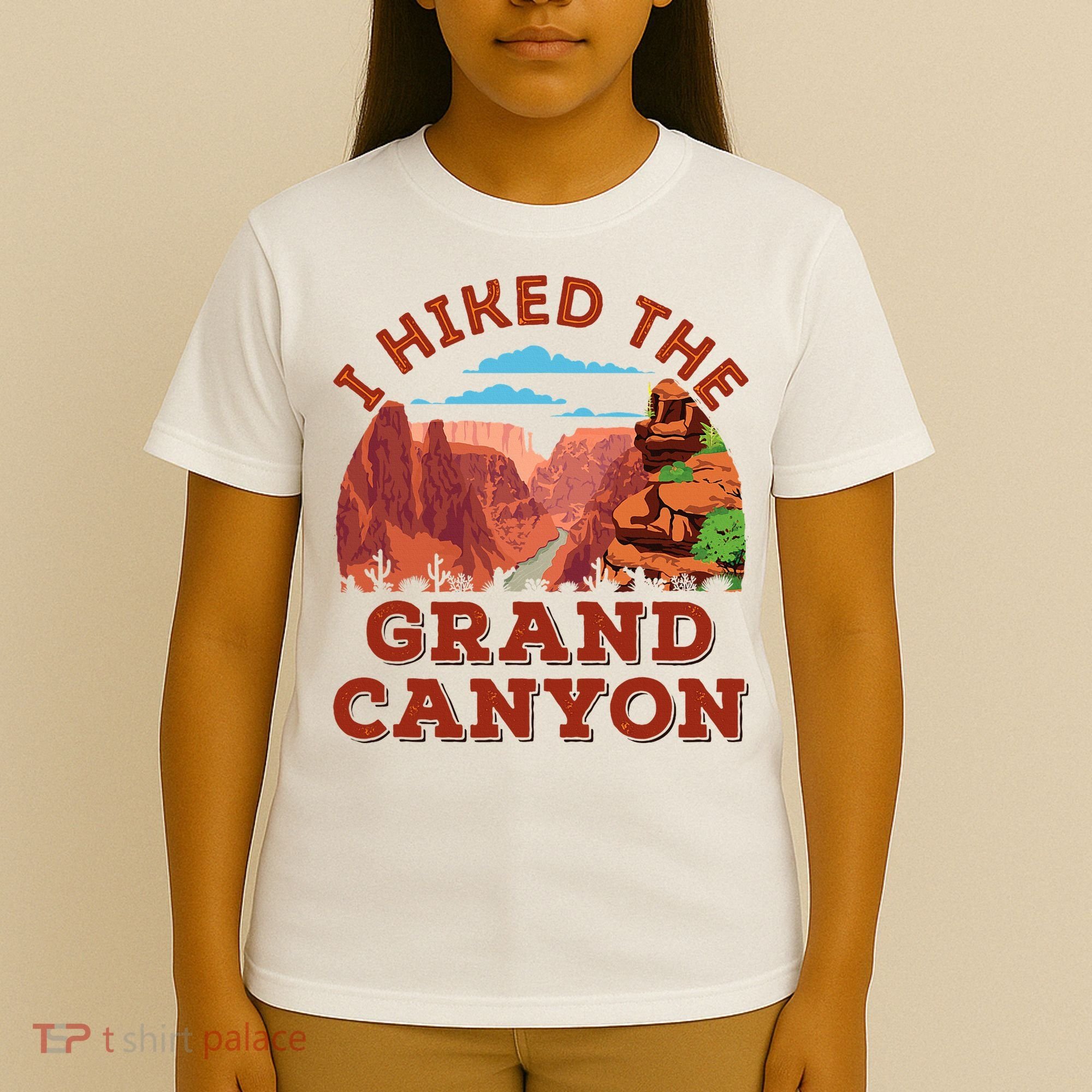 I Hiked The Grand Canyon Souvenir Hiker Hiking  T-Shirt