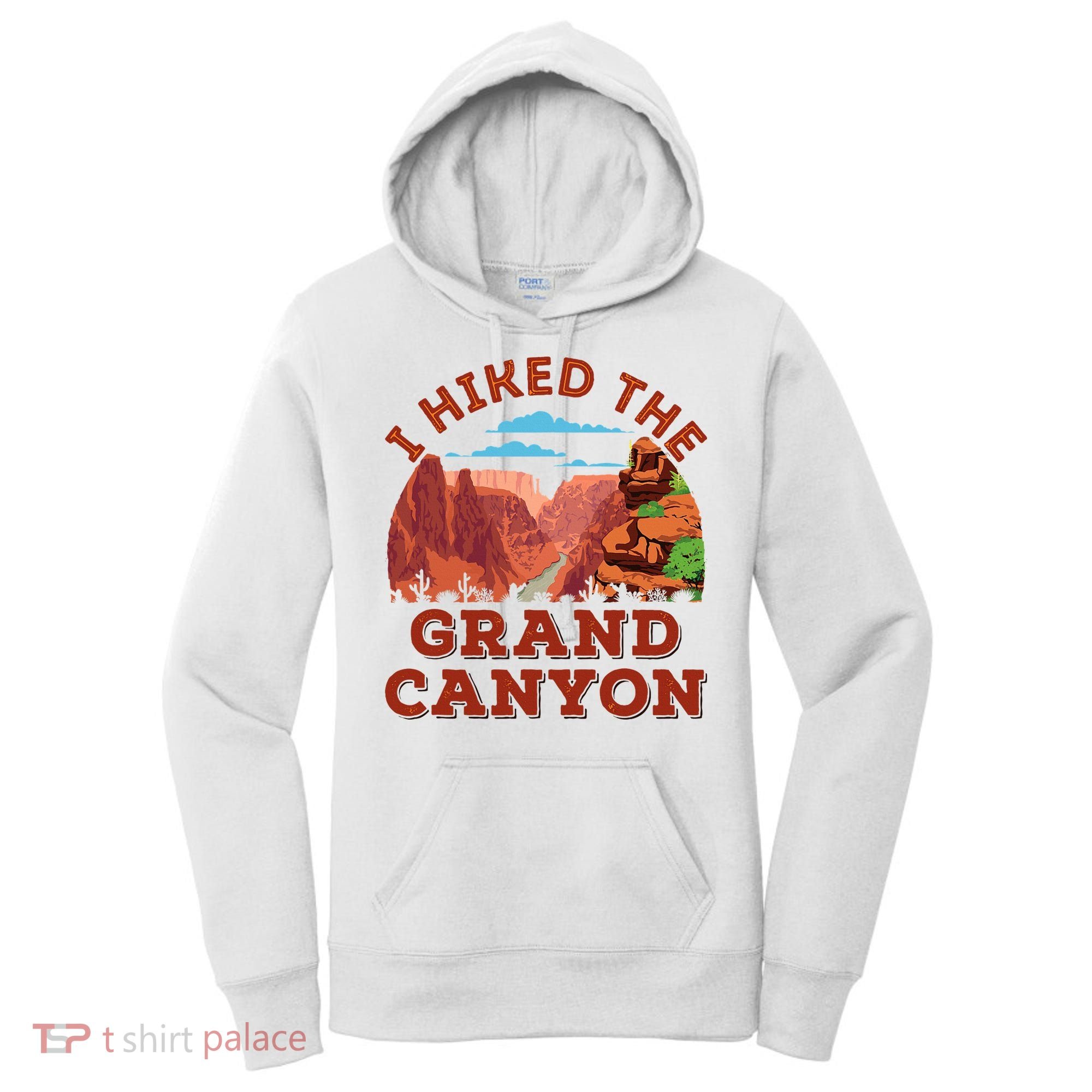 I Hiked The Grand Canyon Souvenir Hiker Hiking  Women's Hoodie