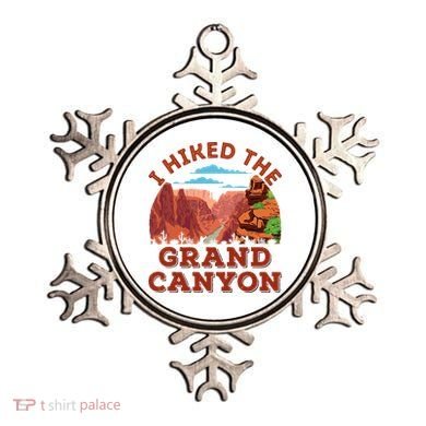 I Hiked The Grand Canyon Souvenir Hiker Hiking  Ornament