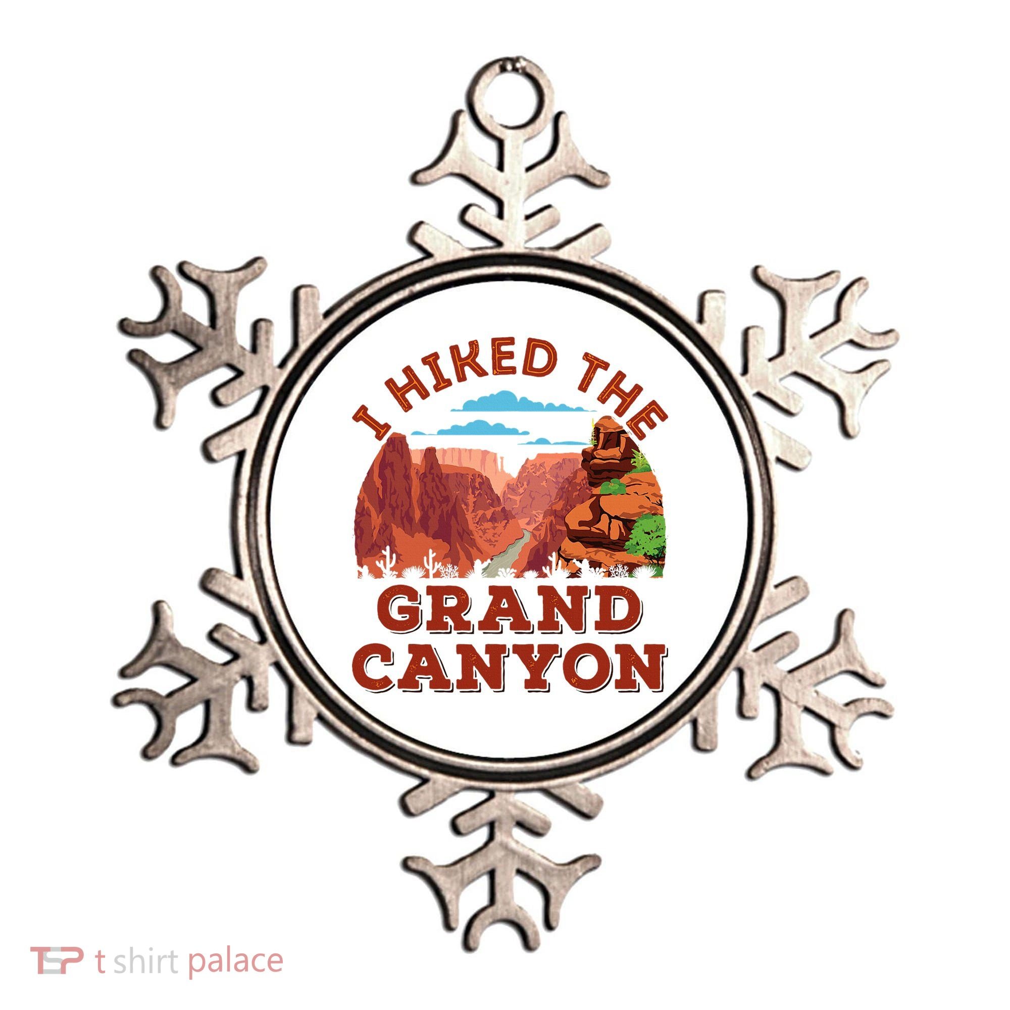I Hiked The Grand Canyon Souvenir Hiker Hiking  Ornament